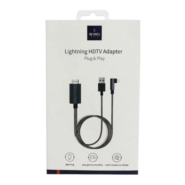 WIWU Lightning HDTV Adapter Cable Phone to TV