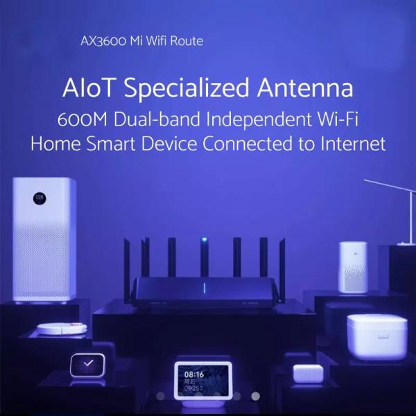 Xiaomi AX3600 AIoT Router Wifi 6 5G الاصدار العالمي 