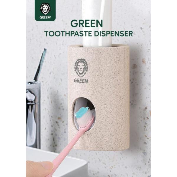 GREEN TOOTHPASTE DISPENSER 