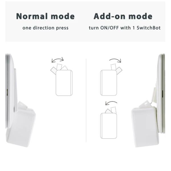 جهاز SwitchBot الذكي للتشغيل والإيقاف بضغطة زر