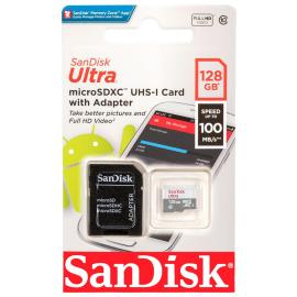 بطاقة ذاكرة من SanDisk سعة 128GB