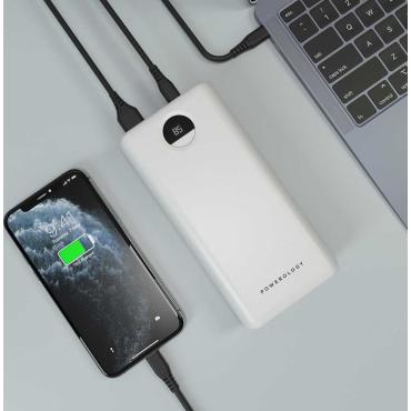 شاحن متنقل سعة 30000mAh - 45W من باورولوجي