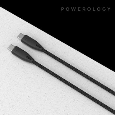 كيبل USB-C إلى USB-C بطول 2 متر من powerology