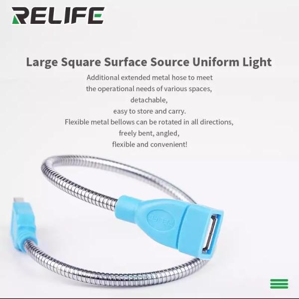 مصباح إضاءة USB للهاتف والكمبيوتر ‏والشاحن المتنقل RELIFE RL