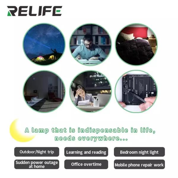 مصباح إضاءة USB للهاتف والكمبيوتر ‏والشاحن المتنقل RELIFE RL