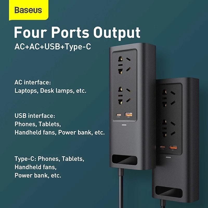 محول شحن للسيارة بقوة 150W من Baseus