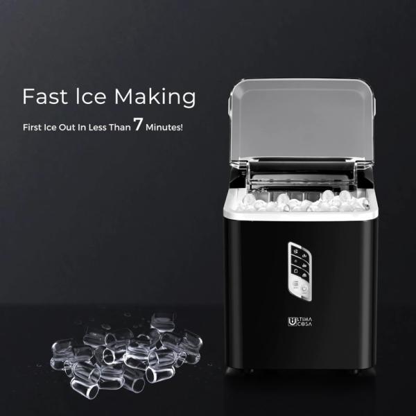 مكينة صنع الثلج   Ultima Cosa Presto Freddo High Capacity Ice Maker 