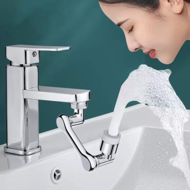 Faucet Extender Universal1080° Rotatable Bubbler High Pressure Water Saving Bathroom Kitchen Accessories Supplies Faucet Adaptor