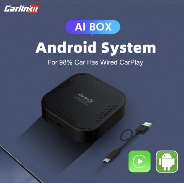 CARLINKIT AI BOX 4G + 64G YOUTUBE NETFLIX CAR ANDROID SYSTEM SMART BOX WIRELESS ANDROID AUTO APPLE CARPLAY