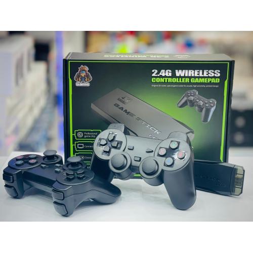 لعبة Game Stick 4K 10000 M8 Video Game Console 2.4G Double Wireless Controllers PS1 ATARI Retro TV Dendy Game Sticker   