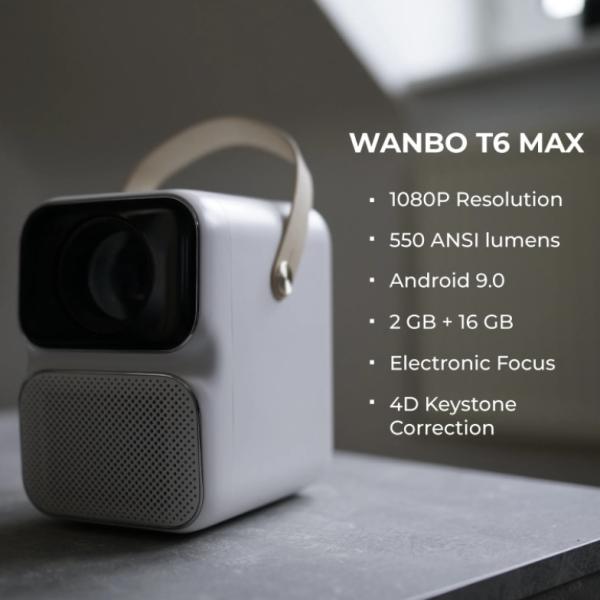 بروجكتر ‏WANBO T6 Max