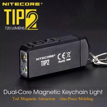 ميني مصباح 720 شمعة NITECORE TIP2 