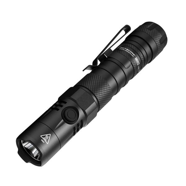 Nitecore MH12 V2 CREE XP-L2 V6 LED Flashlight -1200 Lumens -21700 Battery (Included) w/Eco-sensa USB charging cable