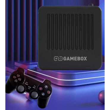 لعبة Retro Video Game Console G11 Android9.0 Emuelec4.5 Dual System TV Box 905X3 Chips 4K HD Output 50Simulators 25000Games Kid Gifts