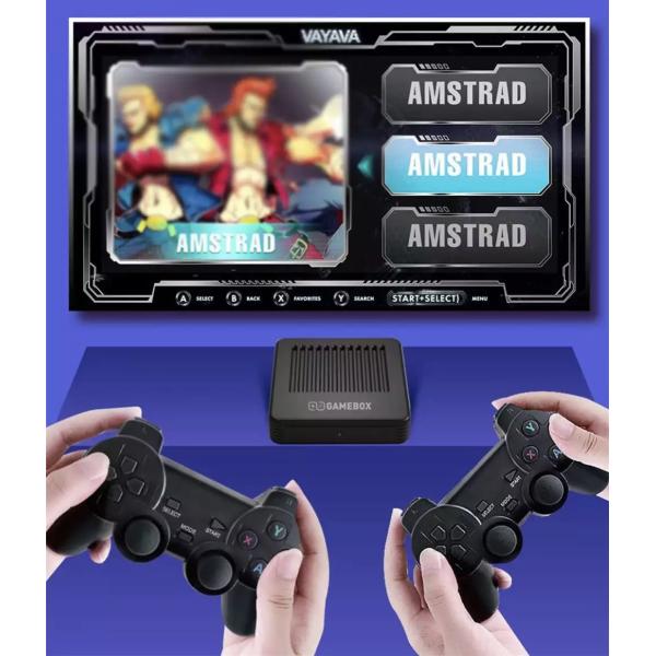 لعبة Retro Video Game Console G11 Android9.0 Emuelec4.5 Dual System TV Box 905X3 Chips 4K HD Output 50Simulators 25000Games Kid Gifts