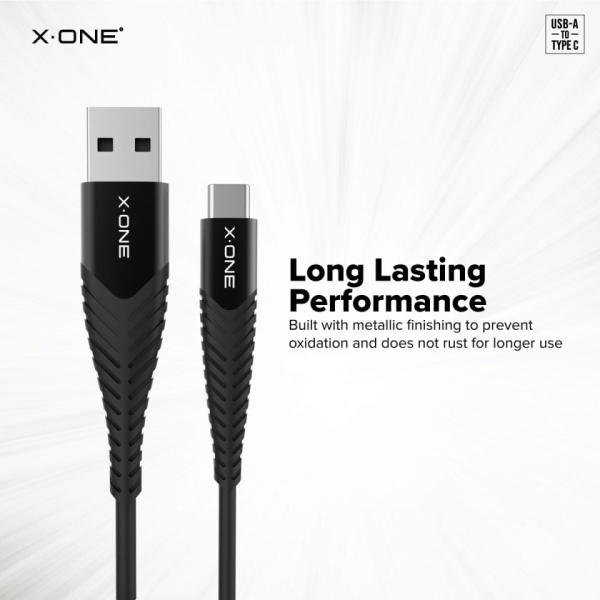 كيبل شحن X.One® Ultra Pro 5A Cable [Huawei SuperCharge support + QC3.0] (USB-A to Type-C)