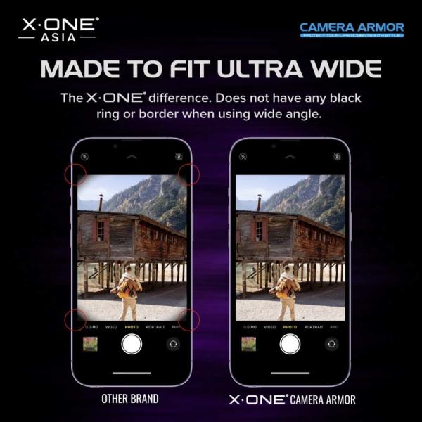 عدسات حماية لكاميرا آيفون 13 Pro /13 Pro Max & 14 Pro / 14 Pro Max من X.One