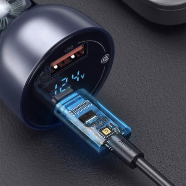 Baseus car charger USB / USB Type C 65 W 5 A SCP Quick Charge 4.0+ Power 