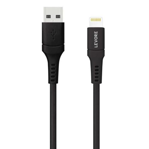 كيبل  شحن ونقل بيانات USB A TO LIGHTNING بطول 1 متر