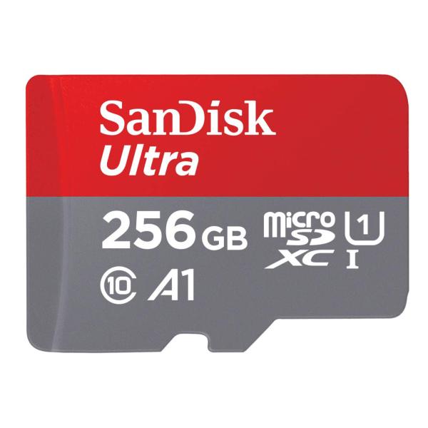 Sandisk 256GB Ultra Microsdxc Uhs-I Card A1 Class 10 120Mb/S - Sdsqua4-256G-Gn6Mn