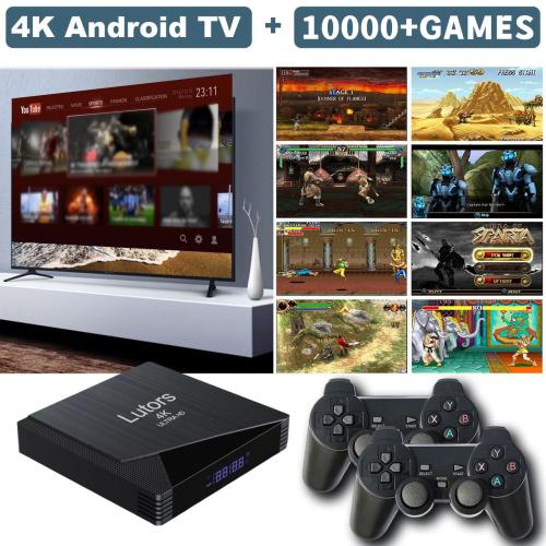 جهاز الألعاب Lotors 2.4G Wireless Controller Gamepad TV Game Box S