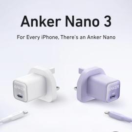 شاحن جداري بقوة 30 واط ANKER 511 Charger ( Nano 3 , 30W )