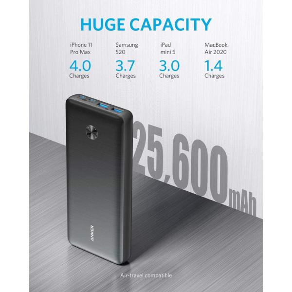 شاحن متنقل Anker PowerCore lll Elite 26K 87W