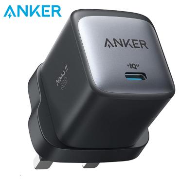 فيشة شحن جدارية بقوة 65 واط Anker Nano II 65W Charger