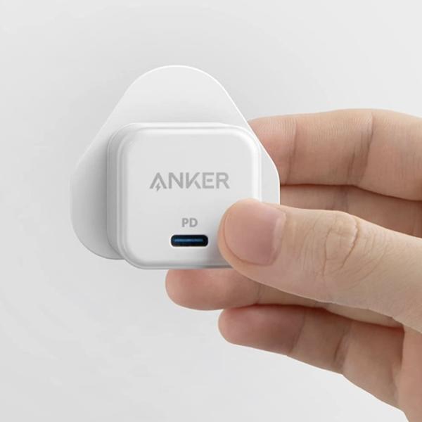 فيشة شحن بقوة 20 واط مع كيبل شحن بطول 0.9 متر من ANKER