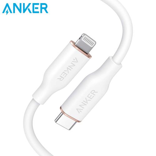 كيبل شحن Anker PowerLine iii Flow USB-C with Lightning Connector 3ft