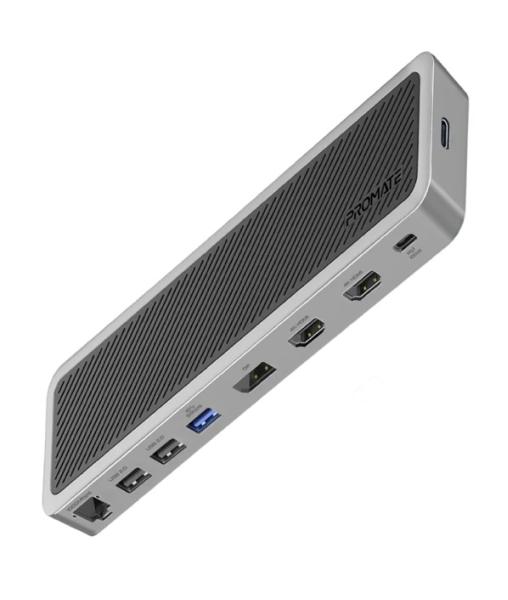 PROMATE 13 in 1 ApexHub-MST 4K@60Hz Triple Display Multi-Port USB-C Docking Station